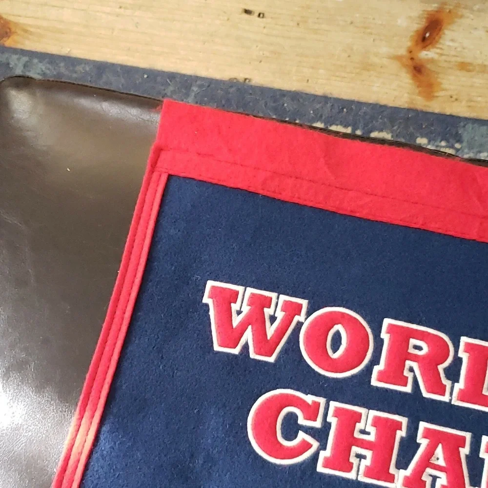 Boston Red Sox World Series Champions Winning Streak Wool Blend large Banner‎